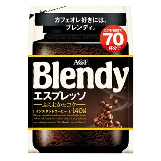 *現貨*日本代購 AGF Blendy 義式濃縮咖啡 黑咖啡 深焙 即溶義式濃縮咖啡 Espresso140g 補充包