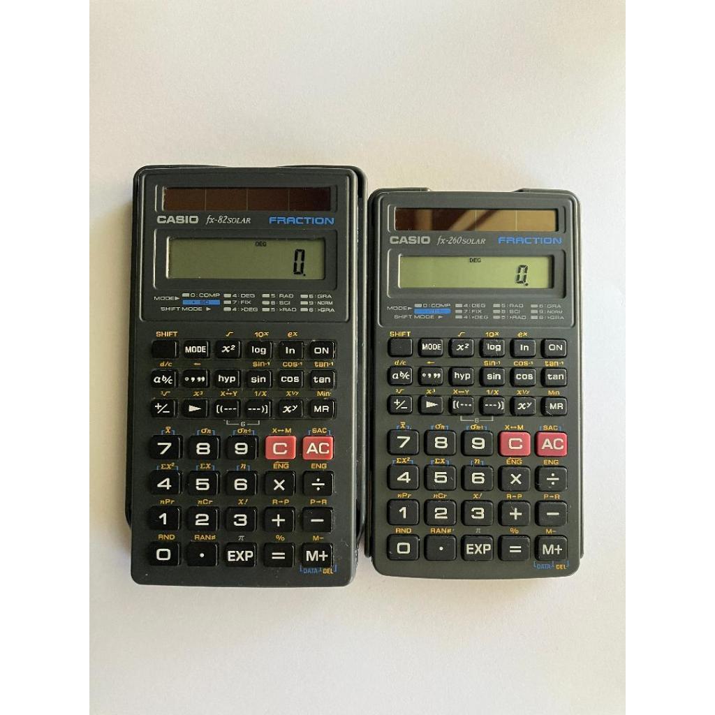 Vienna10931(二手Casio,Fx-82SOLAR計算機)(左邊大的)