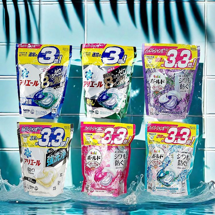 日本P&amp;G 4D立體洗衣球(1入)補充包 境內最新版 洗衣凝膠球 洗衣膠囊 洗衣膠球【小三美日】DS005918