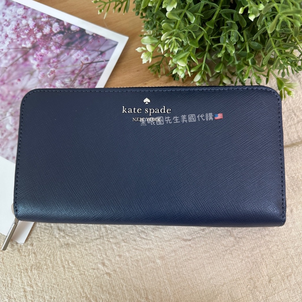 【黑眼圈先生🇺🇸】Kate  spade KS 防刮 拉鍊 長夾 皮夾 包包 母親節