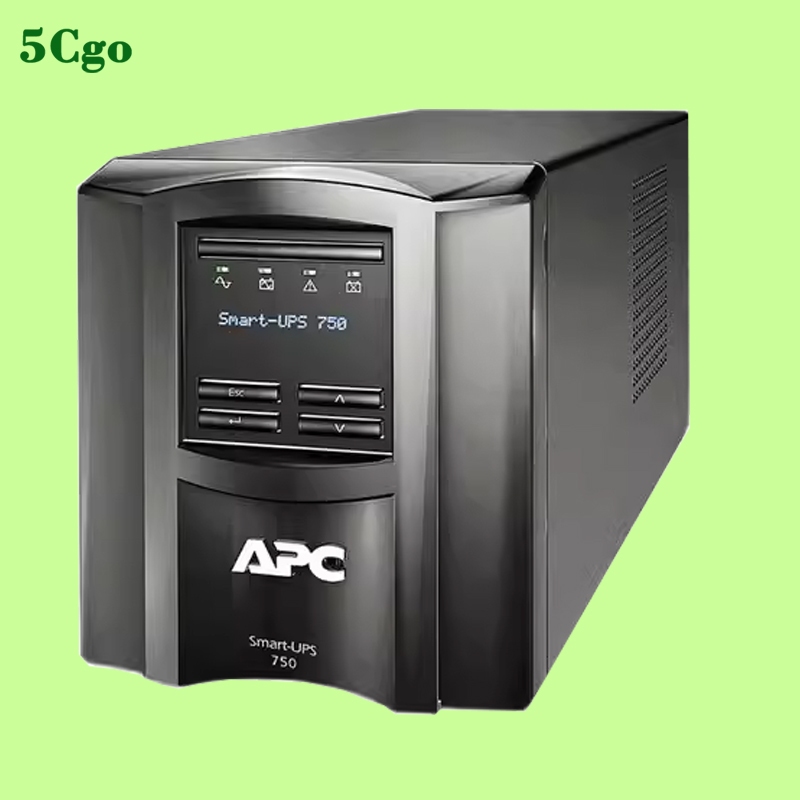 5Cgo.施耐德APC SmartUPS SMT750I-CH 750VA/500W在線互動UPS不間斷電源企業辦公機房