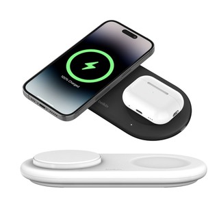 Belkin BOOST↑CHARGE™ PRO Qi2 15W 2合1 磁吸無線充電板 WIZ021qc