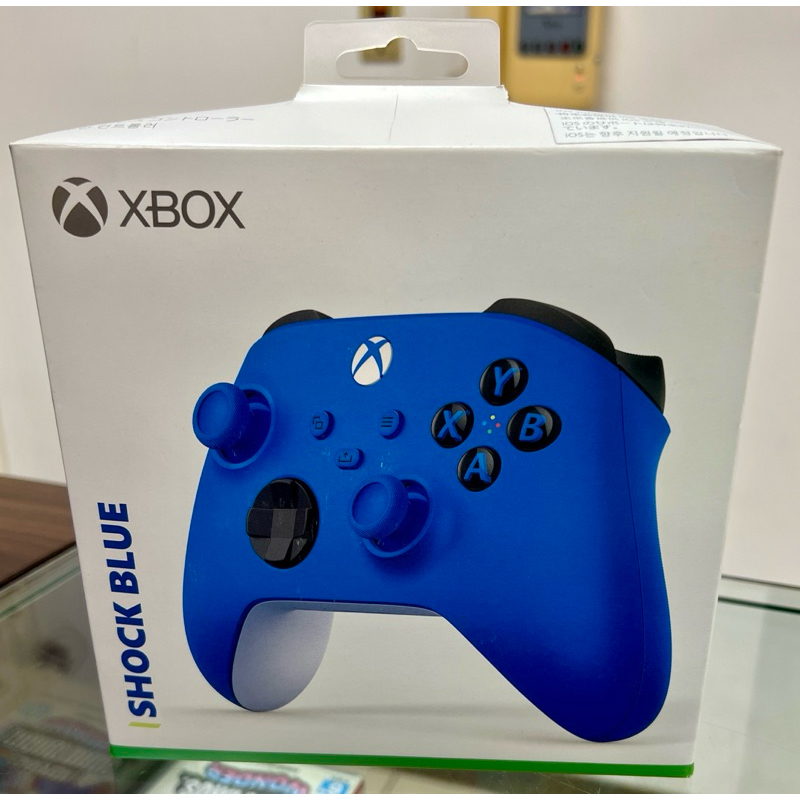 微軟 XBOXSERIES XBOX SERIES S X 原廠無線控制器 藍牙 手把 衝擊藍 藍色 台灣公司貨 全新品