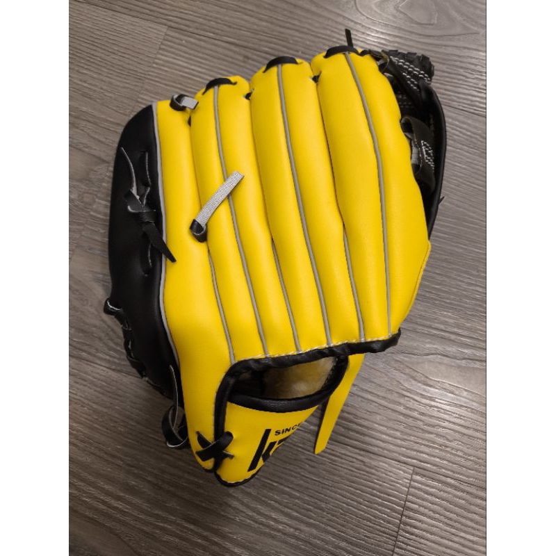 kawasaki 黃色兒童棒球手套