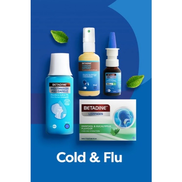 BETADINE Cold and Flu