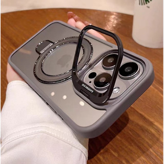 隱形支架 i16手機殼 Magsafe磁吸保護殼 適用於 iPhone 15 16 14 13 12 Pro Max