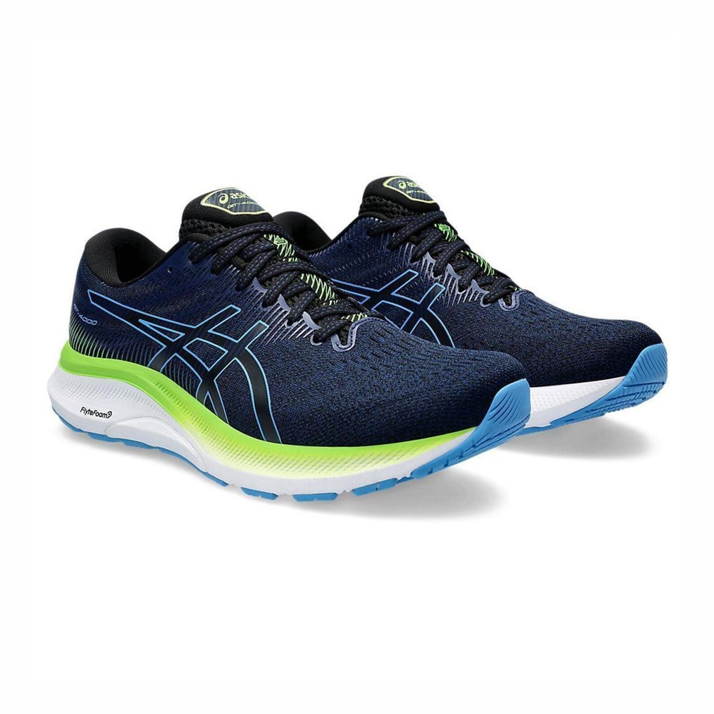 Asics 亞瑟士 GT-4000 3 2E 寬楦 慢跑鞋  支撐 緩震 舒適 黑藍 1011B207-004
