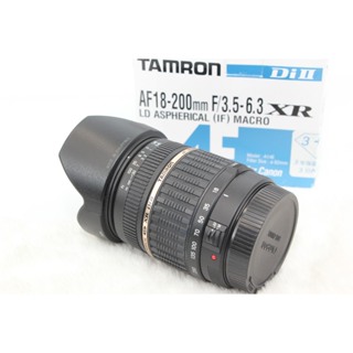 $3600 Tamron AF 18-200mm F3.5-6.3 For:Canon 公司貨