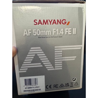 SAMYANG AF 50mm F1.4 FE II 二代 FOR SONY E-Mount自動對焦鏡頭(公司貨) 二手