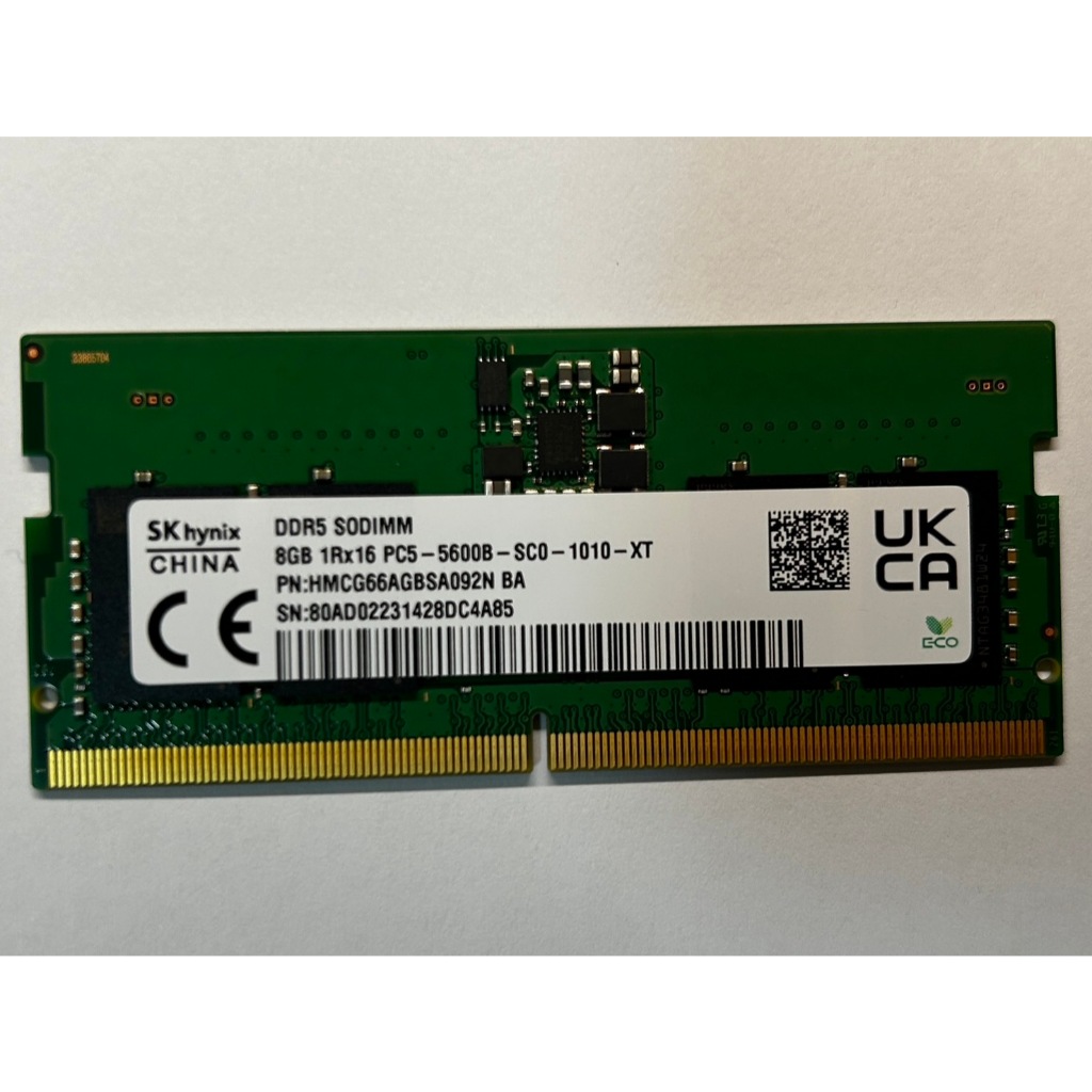 SK hynix 海力士 筆電 8GB DDR5 5600