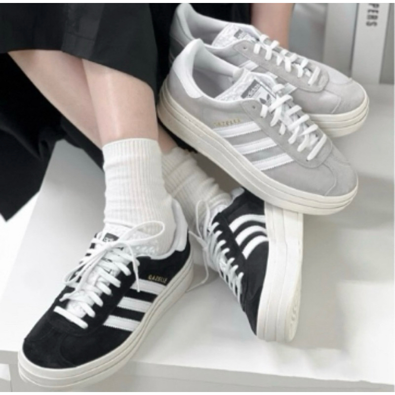 [2some SHOP]Adidas Originals Gazelle 厚底 增高 德訓鞋 LISA同款 HQ6893