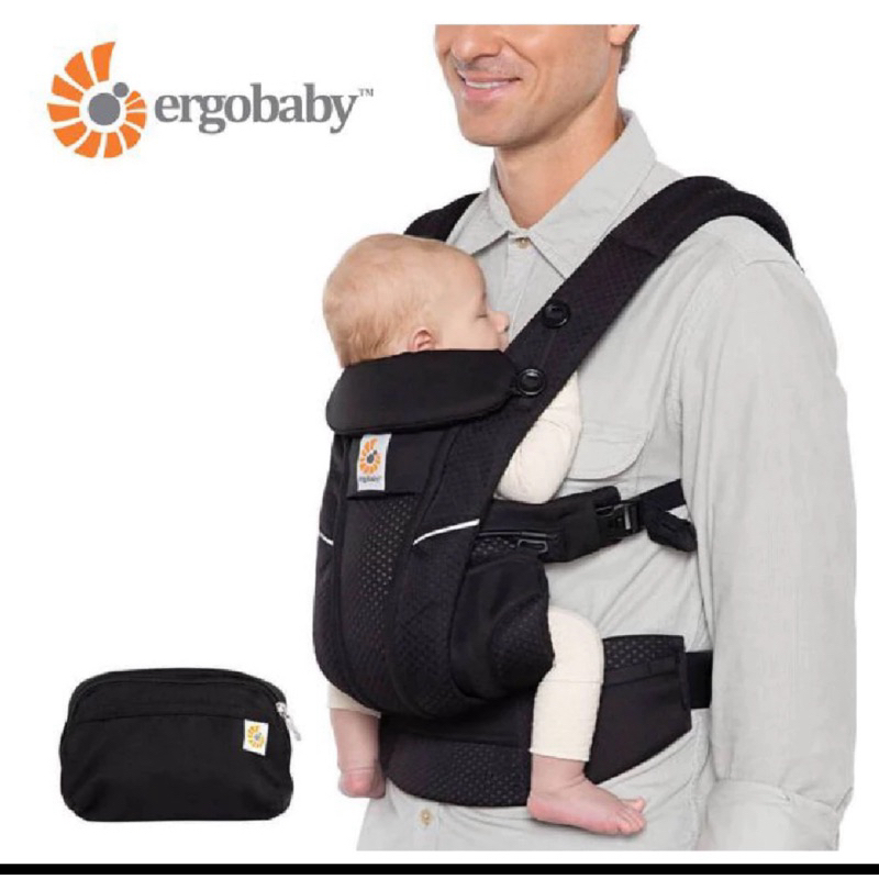 轉售 二手美國 ErgoBaby Omni Breeze全階段型四式透氣嬰兒揹帶