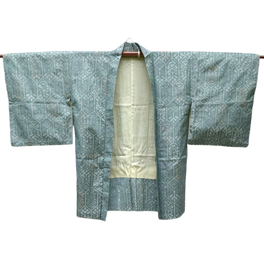 【茶】5-1316 日本和服 道中着 羽織短外套