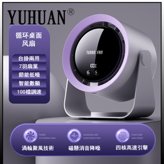旋風循環扇 掛立兩用空氣循環扇 掛壁扇 桌面風扇 渦輪風扇 桌上型風扇 靜音電風扇 USB直插電源