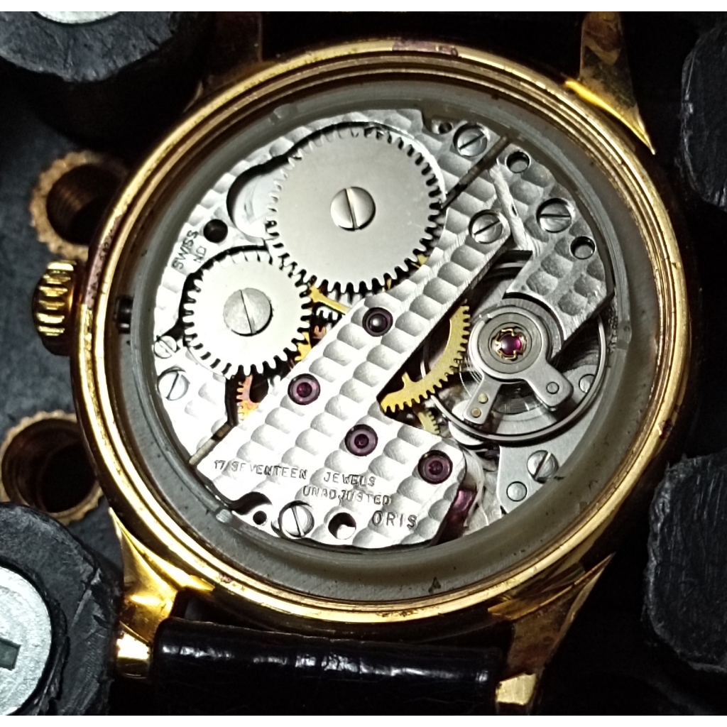 ✨瑞士正品豪利時 ORIS 機械錶；精美 17 Jewels 手上鍊機芯✨品相佳；二手精選✨滿5000折300；免運✨