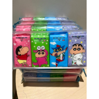 ！現貨！蠟筆小新超迷你濕紙巾 庫洛米麵紙包 隨身紙巾 Hello Kitty 酷拉拉易拉罐造型濕紙巾衛生紙 面紙 袖珍包