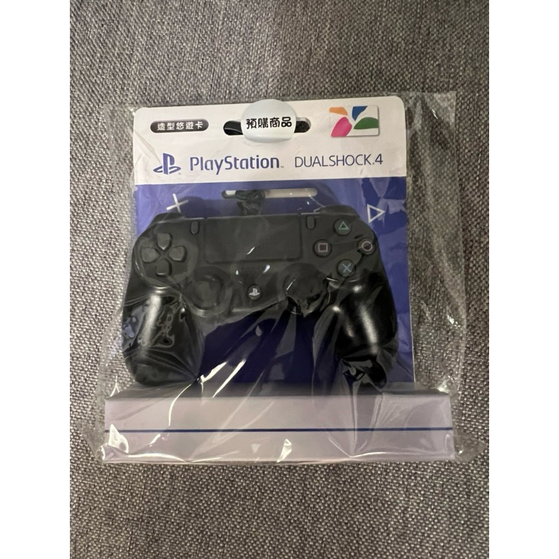 (全新) PlayStation DUALSHOCK 4無線控制器造型悠遊卡 PS4