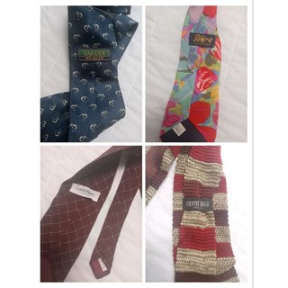 二手領帶 名牌 Calvin Klein Art and design Sander new Zealand