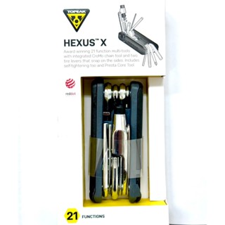 《67-7生活單車》Topeak HEXUS™ X 21 工具組 21種功能 六角板手組 TT2573B