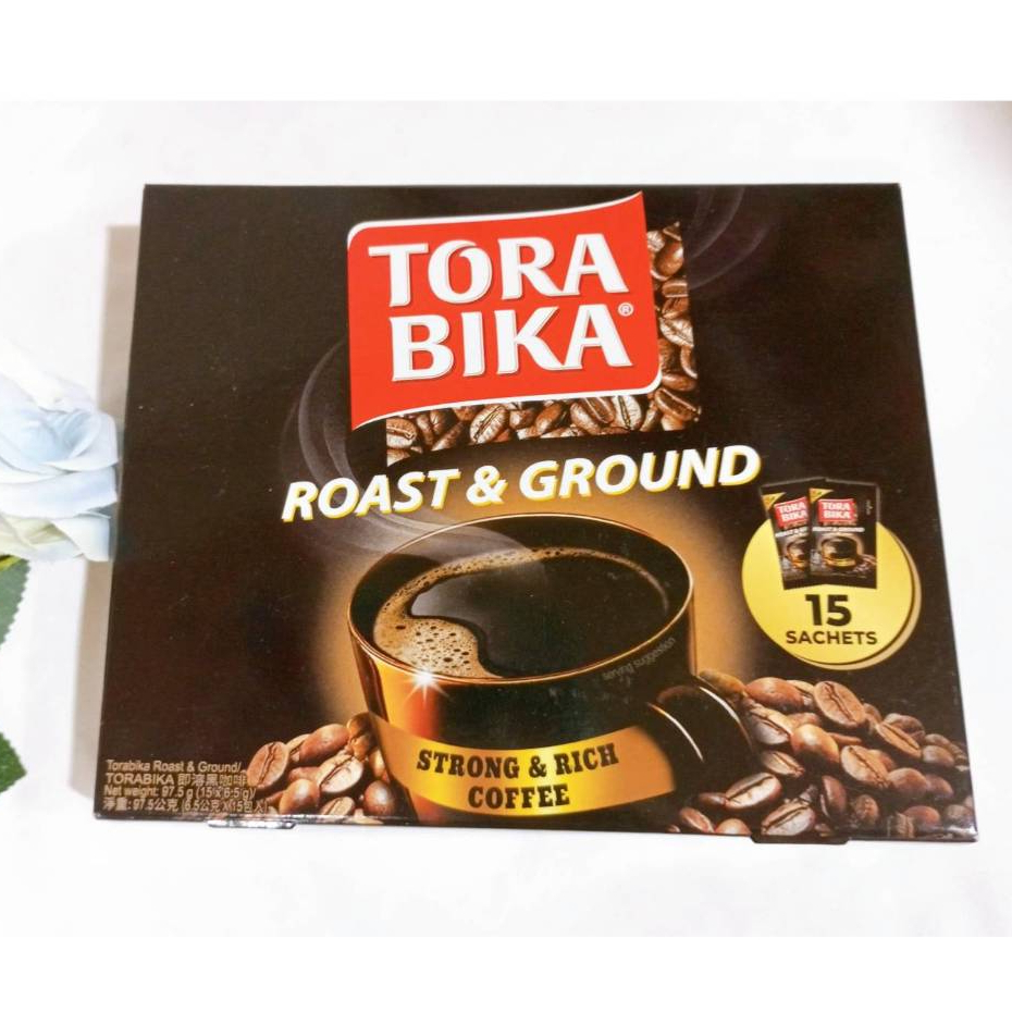 可比可 KOPIKO集團頂級機能黑咖啡 (15包盒) TORA BIKA ROAST&amp;GROUND COFFEE