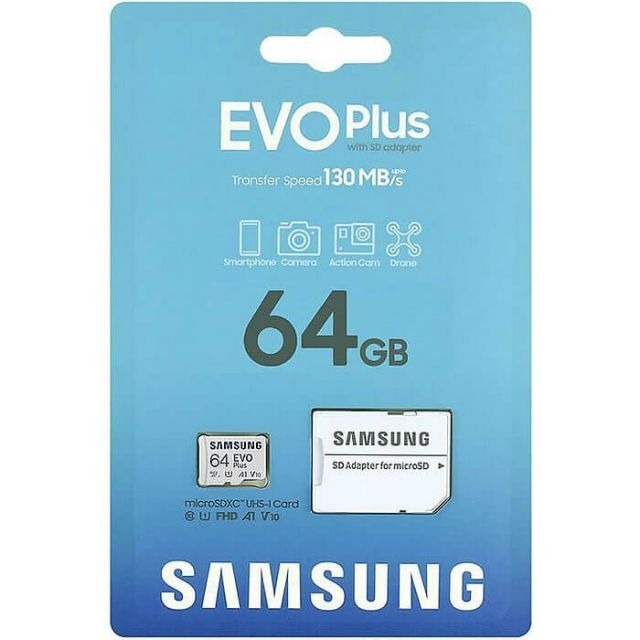 【全新品】SAMSUNG 三星 EVO Plus 64GB 記憶卡