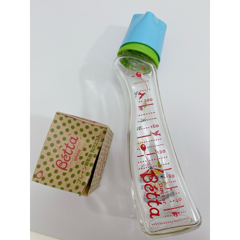 二手 日本Dr. Betta玻璃奶瓶 -240ml