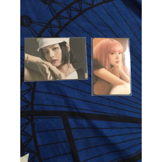 Black pink Lisa小卡