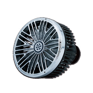 福利品 日本【idea-auto】車用USB冷氣口強力風扇 三段風力 汽車循環扇 冷氣最佳化 車載風扇 LED氣氛燈 免運
