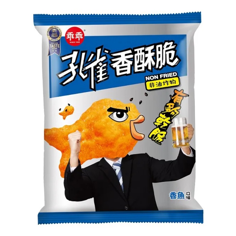 孔雀 香酥脆-香魚 40g 【康鄰超市】