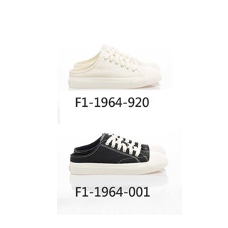FILA 女 穆勒鞋 CLASSIC KICKS B Mule v3 F1-1964-920白｜F1-1964-001黑