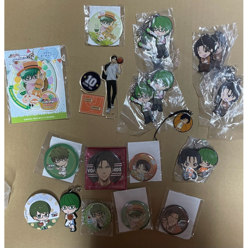 （日版 全新/中古）《5/22更新》黑子的籃球 影子籃球員 綠間真太郎、高尾和成 週邊分售