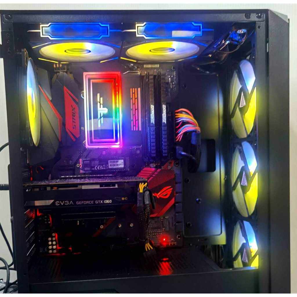 I7  8700K+ROG Z370-H  1060 6G 電競主機