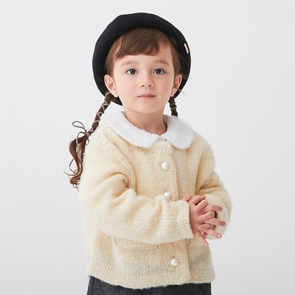 petit main官方商店  【连环】针织外套（儿童尺码）【日本直接出貨】