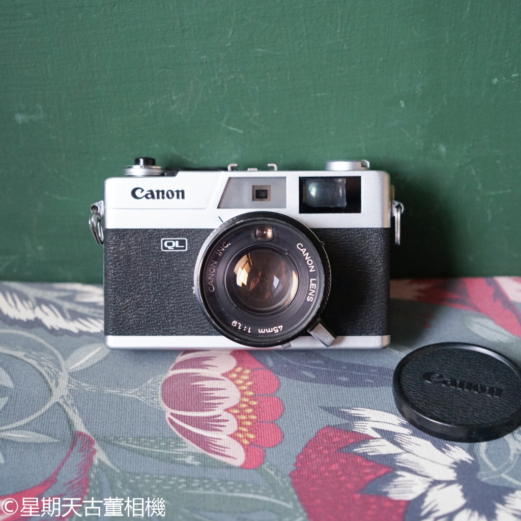 【星期天古董相機】CANON Canonet QL19 大光圈 底片相機