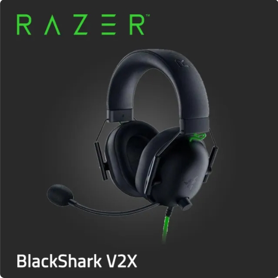 Razer 雷蛇 BlackShark V2 X 黑鯊 V2X 頭帶式 有線 麥克風 電競耳機 原廠公司貨 (現貨)