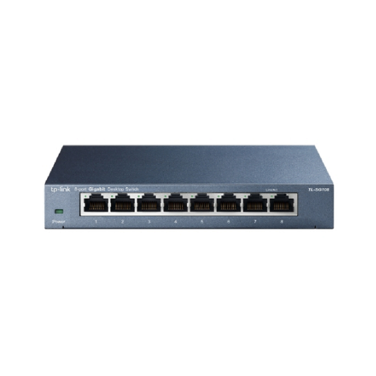 TP-LINK TL-SG108 8埠 10/100/1000Mbps專業級Gigabit交換器 SG108