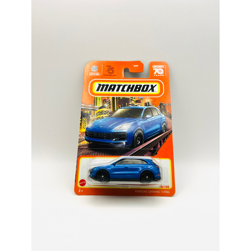 Matchbox 火柴盒 Porsche Cayenne Turbo 藍色