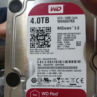 出售 WD紅標4tb nas 故障硬碟, 售出不退