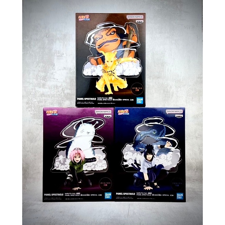 ♠️潮模工坊♣️🔥日版🔥Banpresto 火影忍者 新的三足鼎立 漩渦鳴人 佐助 春野櫻 小櫻