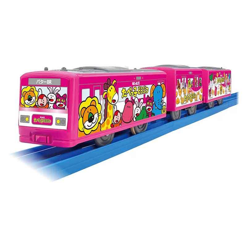 TAKARA TOMY - PLARAIL 鐵路王國 Es Tabekko 動物粉紅列車