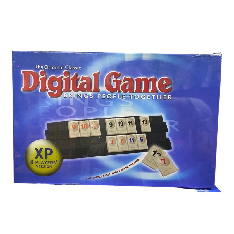 ［現貨］桌遊 拉密六人版 XP 拉密牌 可2-6人同時遊玩 拉密數字牌