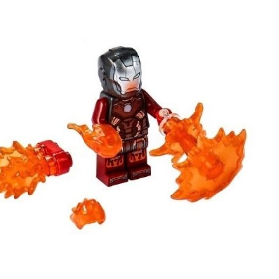 【老巴哥】樂高 LEGO 76166 鋼鐵人 sh654 Blazer裝甲全套含能量波 漫威 超級英雄 復仇者聯盟