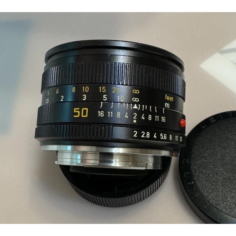 Leica徠卡 Summicron-R 50mm f2 大光圈鏡頭