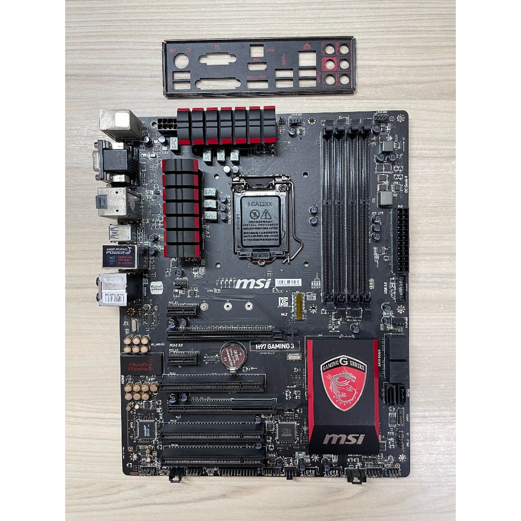 ⭐️【微星 MSI H97 GAMING 3】⭐ 第四代軍規料件/電競主機板/支援1150腳位/保固3個月