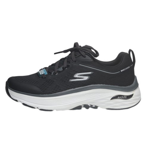【SKECHERS】GO RUN MAX CUSHIONING ARCH FIT 男 瞬穿舒適科技 220350BKW