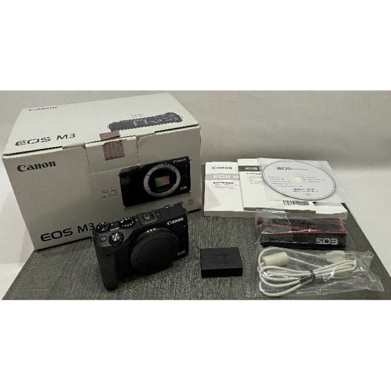 Canon EOS M3 佳能 微型單眼相機 機身 黑色 0338 [ 二手近全新 ]