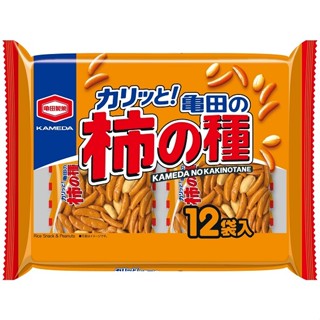 日本 龜田 柿種米果 柿種 芥末柿種 花生米果 芥末米果 花生 芥末 柿之種 日本米果 日式米果 隨身包 6入 12入