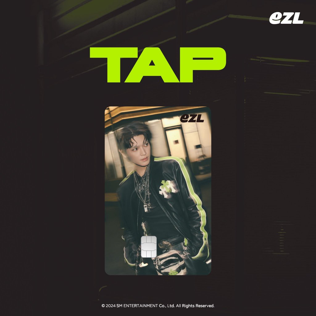 頸鹿購🦒  泰容 TAP EZL交通卡 韓國交通卡 李泰容 NCT 127 SMTOWN