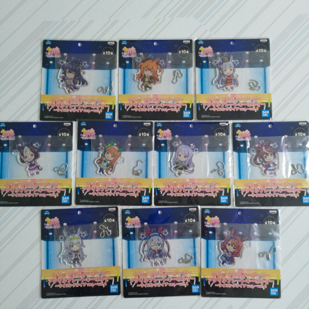 【宅居小鋪】 賽馬娘 壓克力吊飾 演唱會 vol.1 玉藻十字 超級小溪 重砲 黃金船