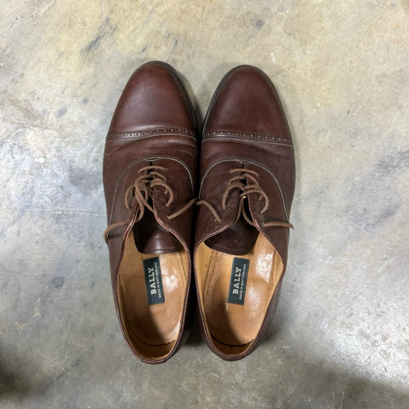 BALLY 棕色牛津皮鞋
